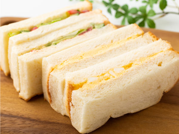 サンドイッチのアップ写真